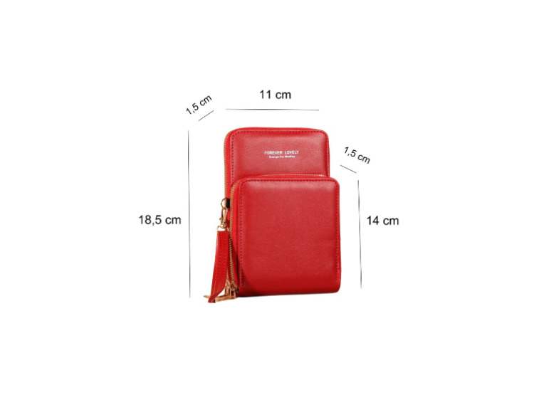 CROSSBODY COOL BAGS CB-BOLSOS ROJO MUJER - 6
