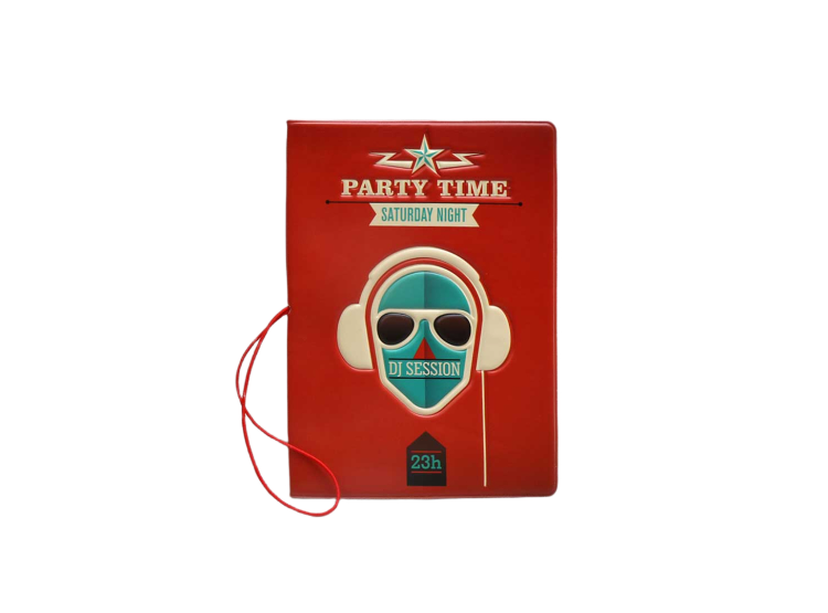 PORTA PASAPORTE RETRO PARTY TIME COOL BAGS - 1