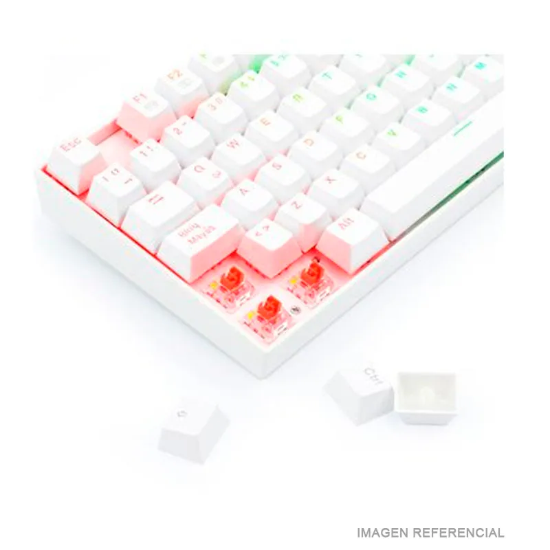 TECLADO REDRAGON K552 KUMARA BLANCO S/RED - 4