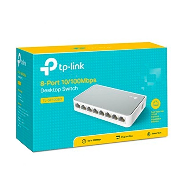 SWITCH TP-LINK DE 8 PUERTOS TL-SF1008D - 3