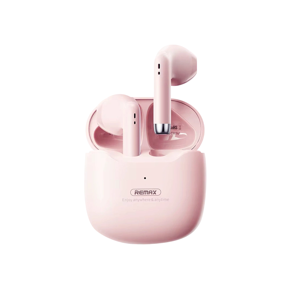 AUDÍFONOS REMAX IN-EAR TWS-19 BLUETOOTH ROSA - 1