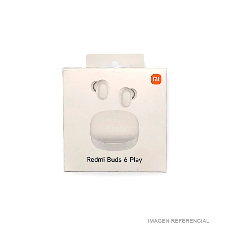 AUDIFONOS XIAOMI REDMI BUDS 6 PLAY (M2420E1) BLANCO - 4