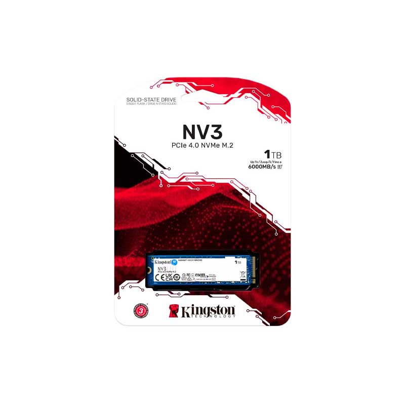 DISCO SOLIDO KINGSTON 1TB NV3 M.2 NVME - 2