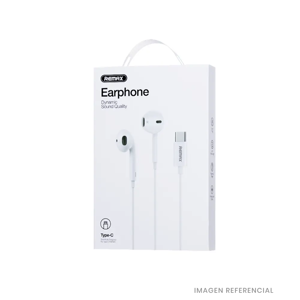 AUDIFONOS REMAX RM-702A TIPO-C BLANCO - 2