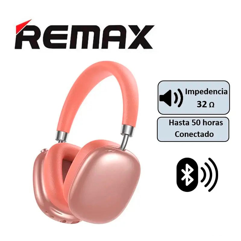 AUDIFONOS REMAX RB-602HB ROSADO - 1