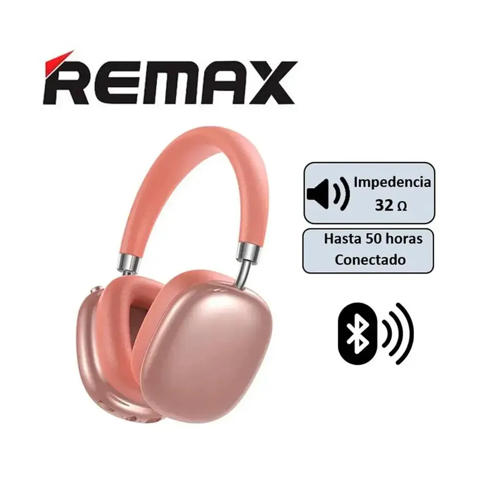 AUDIFONOS REMAX RB-602HB ROSADO - 2