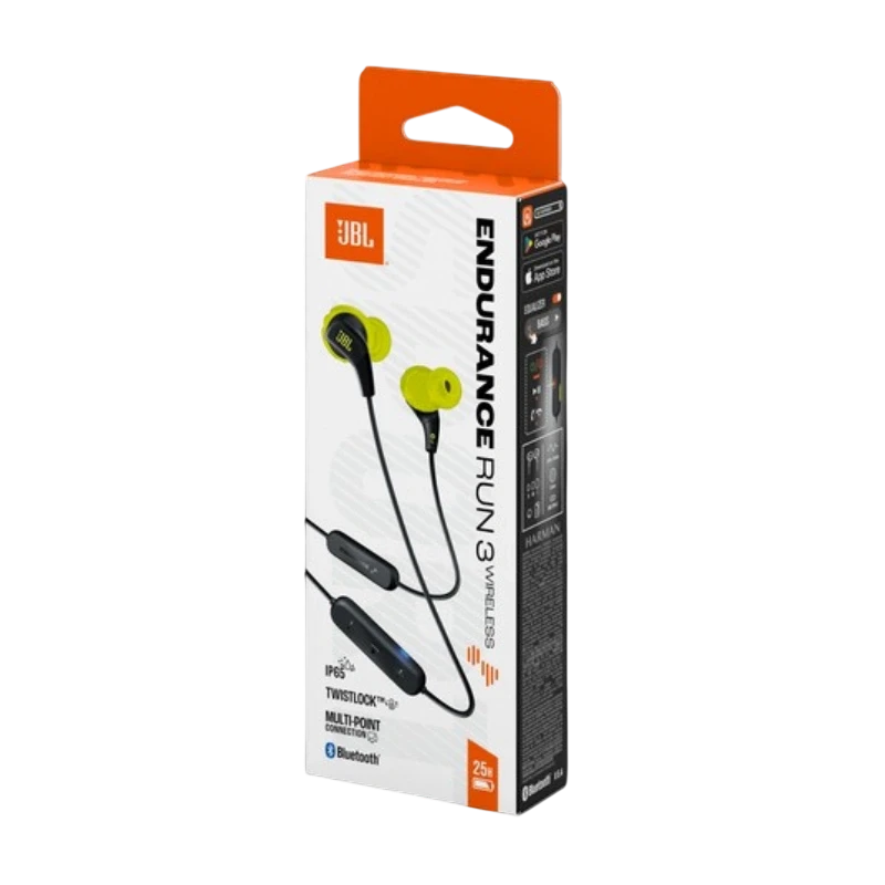 AUDIFONOS JBL ENDURANCE RUN 3 BT NEGRO - 5