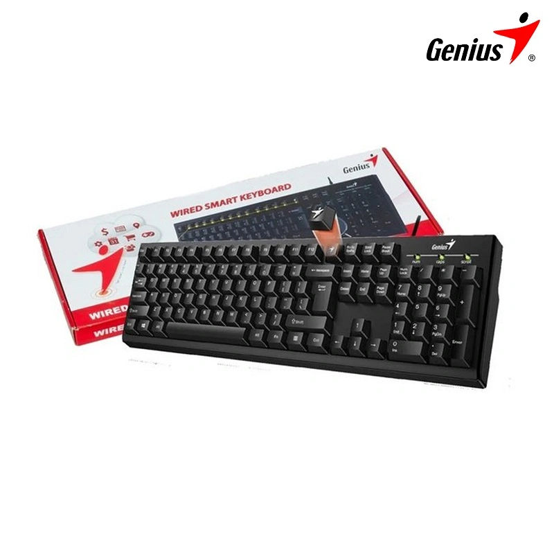 TECLADO GENIUS KB-100 NEGRO (31300005401) - 2