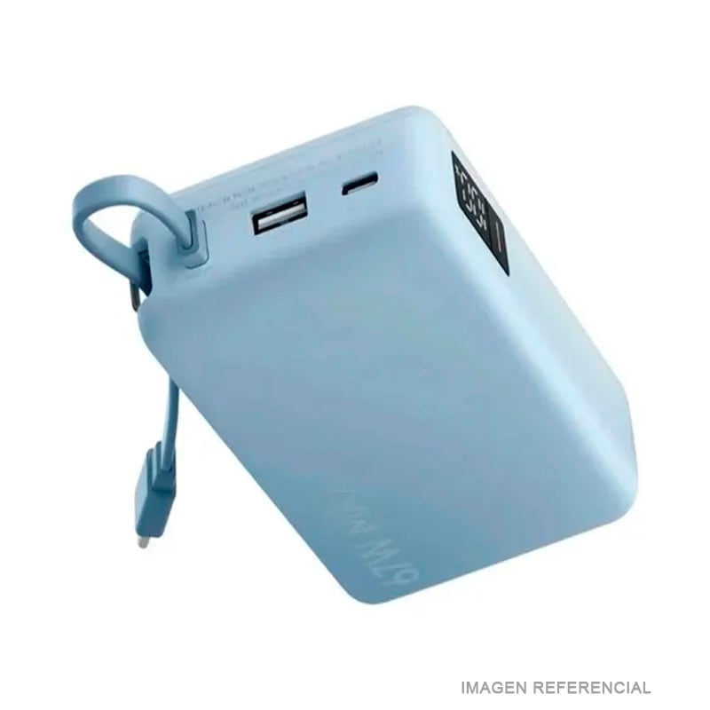 BATERIA EXT XIAOMI MI BANK 20000 MAH 67W ICE BLUE - 1