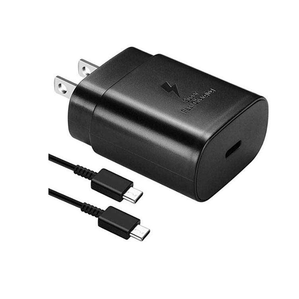 CARGADOR SAMSUNG TIPO-C A TIPO-C 45W C/CABLE EP-T4511 NEGRO - 1