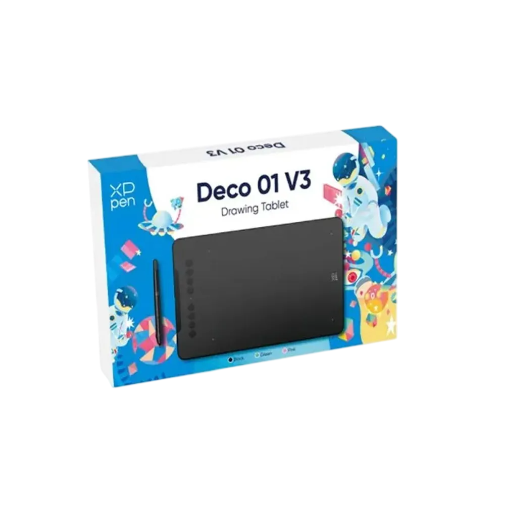 TABLERO GRAFICO XP-PEN DECO 01 V3 NEGRO - 3