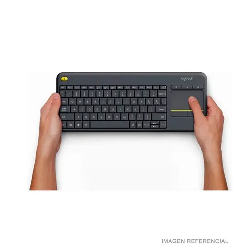 TECLADO LOGITECH K400 PLUS TOUCH KEYBOARD NEGRO (920-00712) - 1
