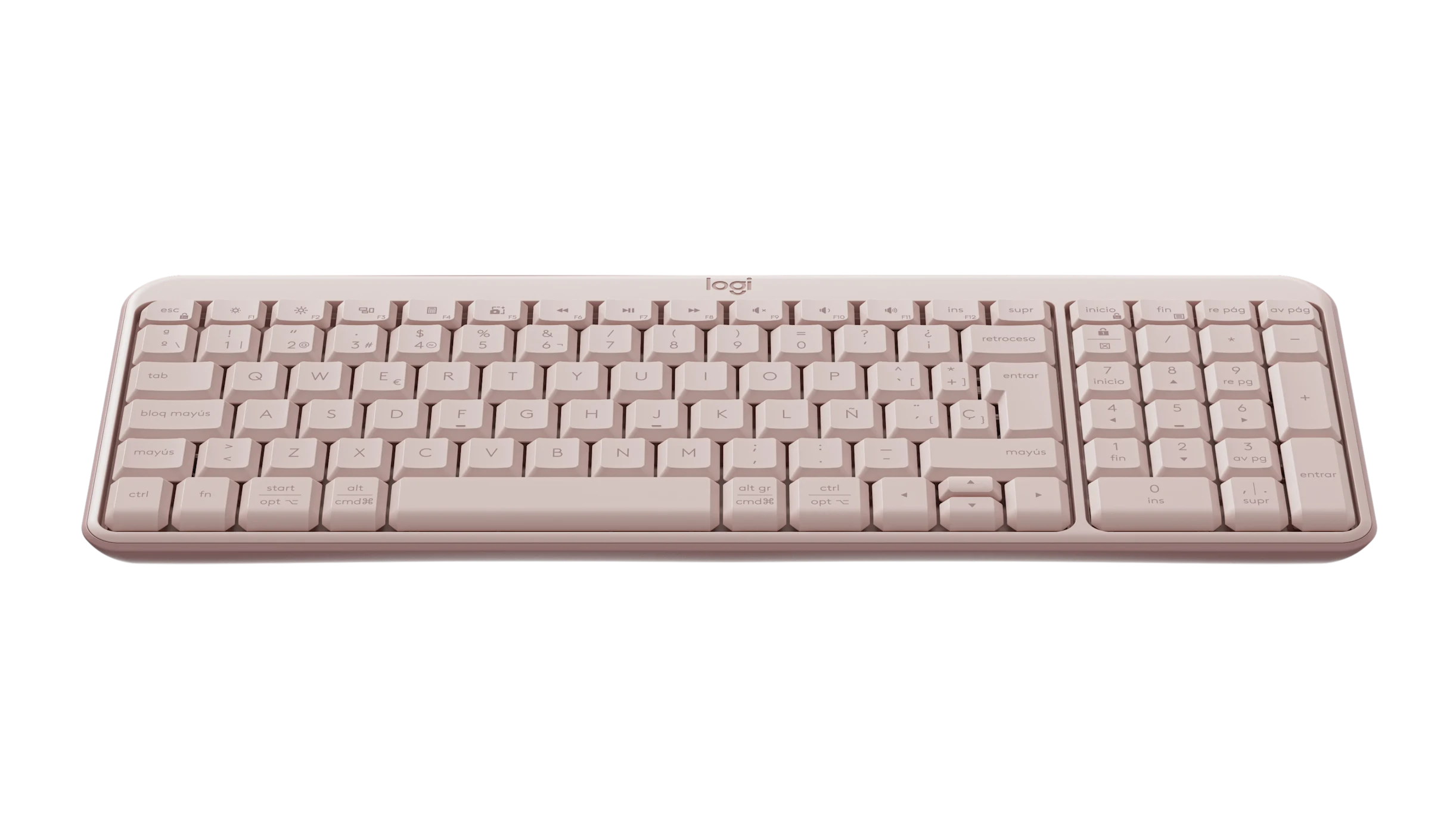 TECLADO LOGITECH K250 BT ROSA (920-013447) - 2
