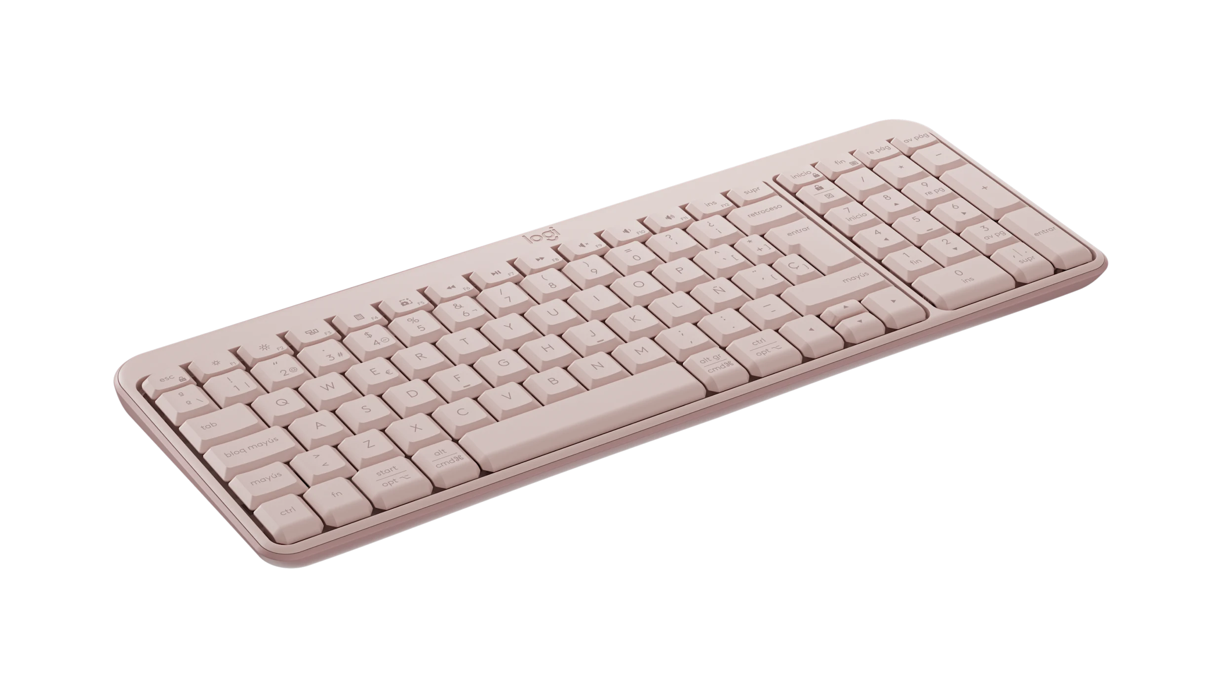 TECLADO LOGITECH K250 BT ROSA (920-013447) - 3