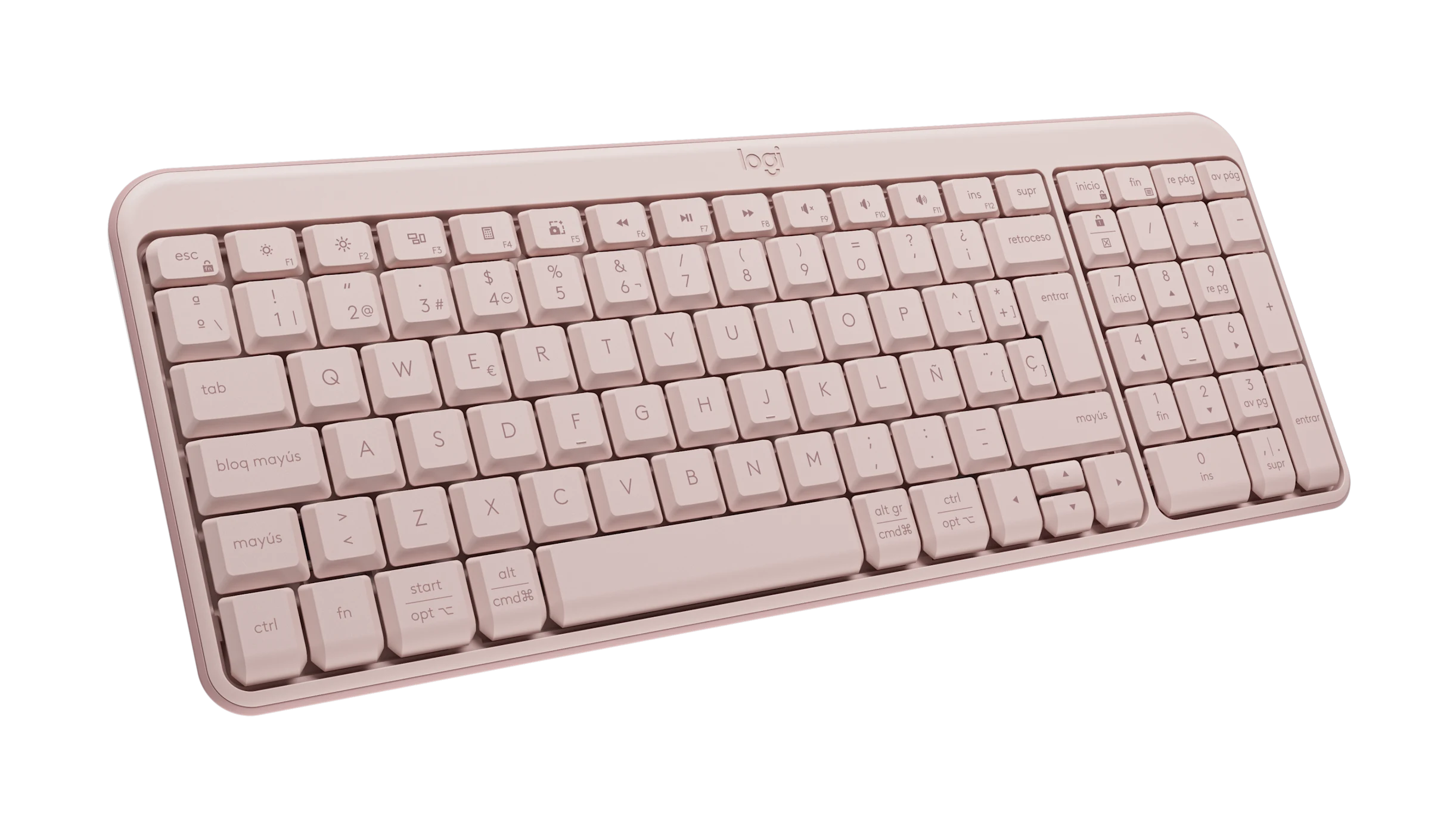 TECLADO LOGITECH K250 BT ROSA (920-013447) - 4