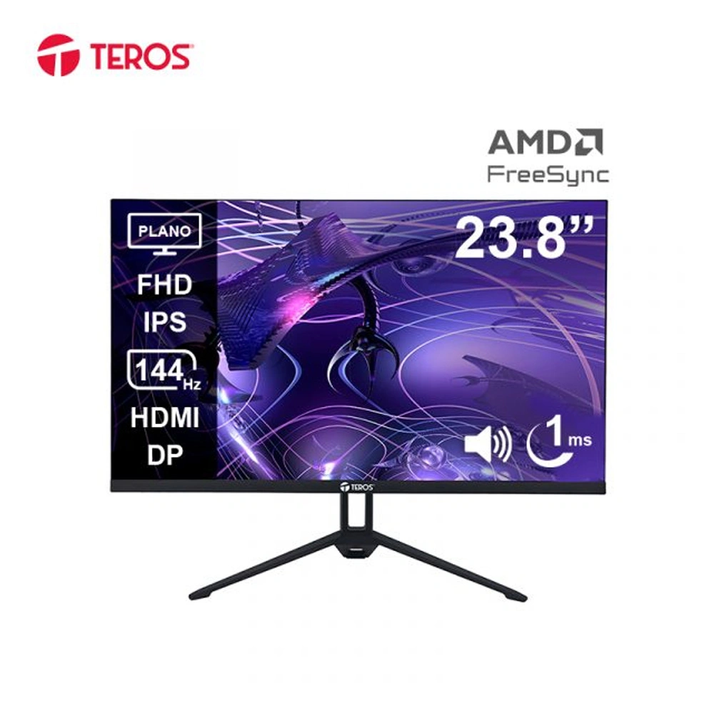 MONITOR TEROS TE-2417S 24' 144HZ IPS FHD/HDMI/DP/SPEAKER - 1
