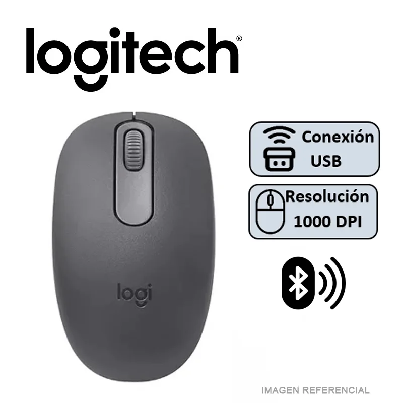 MOUSE LOGITECH M196 NEGRO - 1