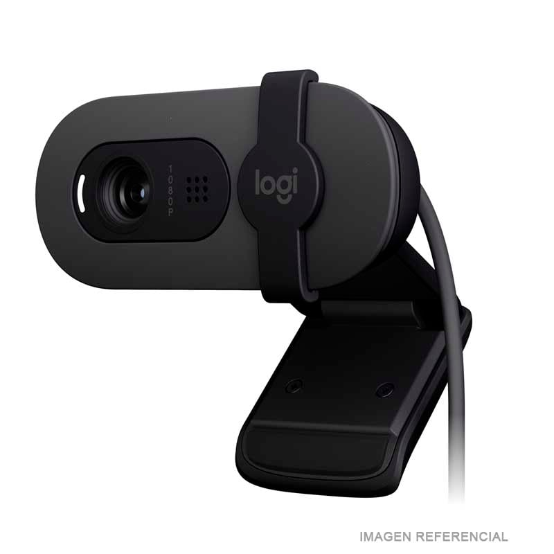 CAMARA WEB LOGITECH BRIO 100 1080P NEGRO - 1