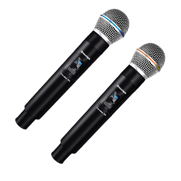 MICROFONO MAXTRON MX7238RX VOCALIST DUAL RX WIFI - 2