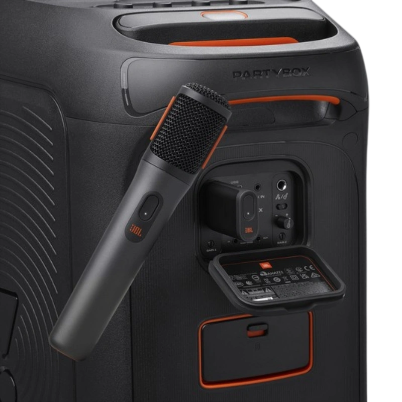 MICROFONO JBL PARTYBOX WIRELESS DIGITAL DUAL BT NEGRO - 3