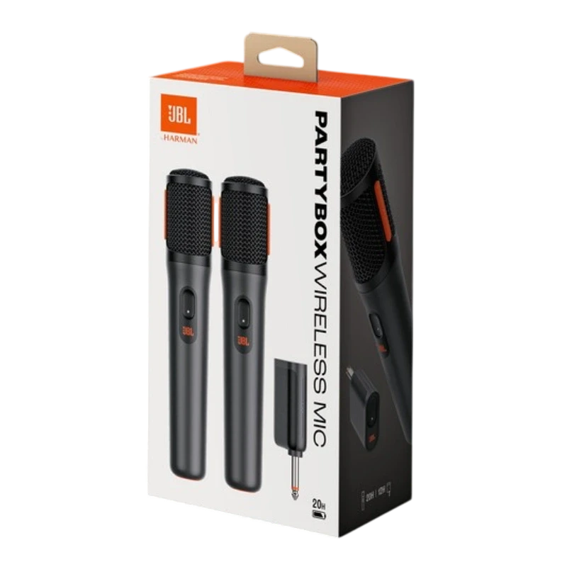 MICROFONO JBL PARTYBOX WIRELESS DIGITAL DUAL BT NEGRO - 4