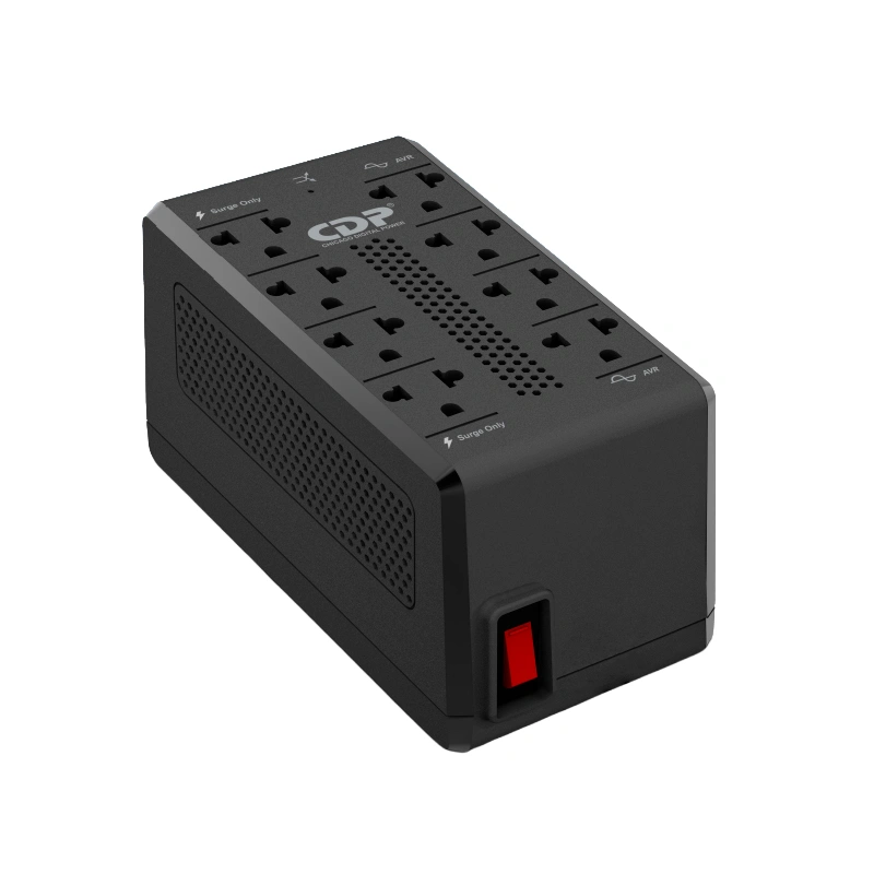 ESTABILIZADOR CDP R-AVR-1008I 1000VA/500W 8 SALIDAS NEGRO - 1