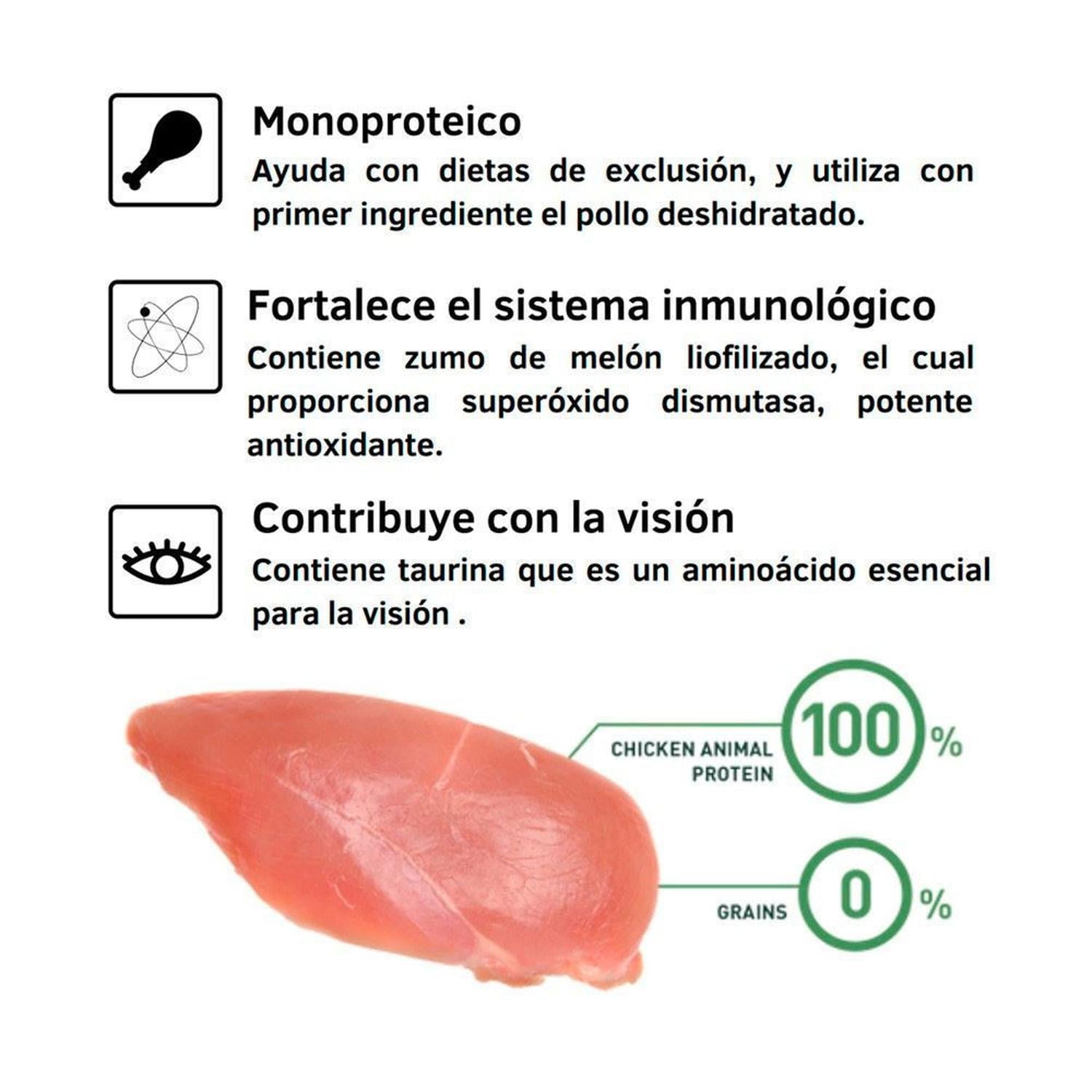 ALIMENTO PARA GATOS ADULTOS BRAVERY POLLO 2 KG - 2