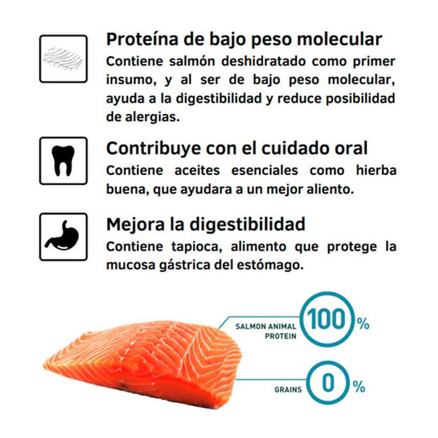 COMIDA SECA GATOS ADULTOS BRAVERY SABOR SALMÓN SACO 2 KG - 2