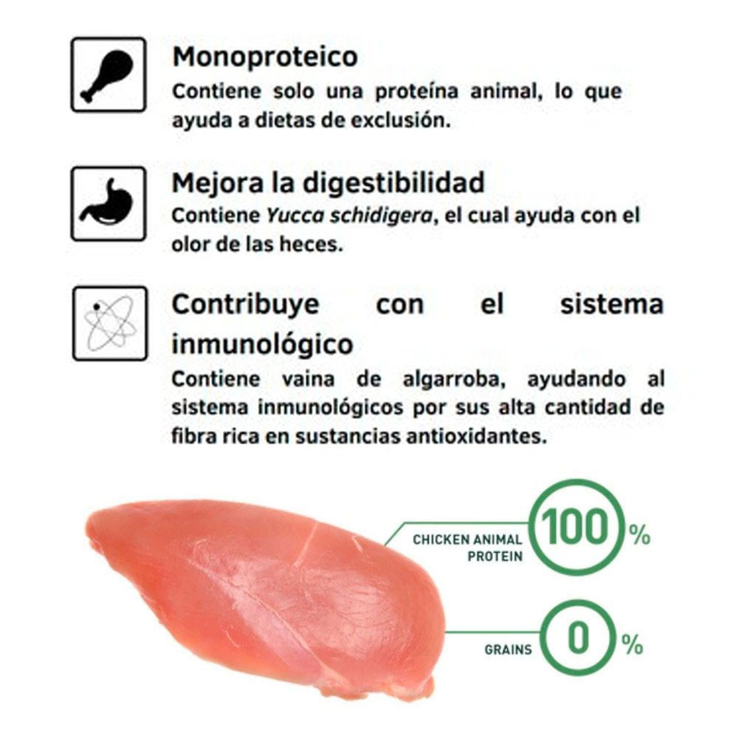 COMIDA SECA GATOS ADULTOS BRAVERY SABOR POLLO SACO ESTERILIZADO 2 KG - 2