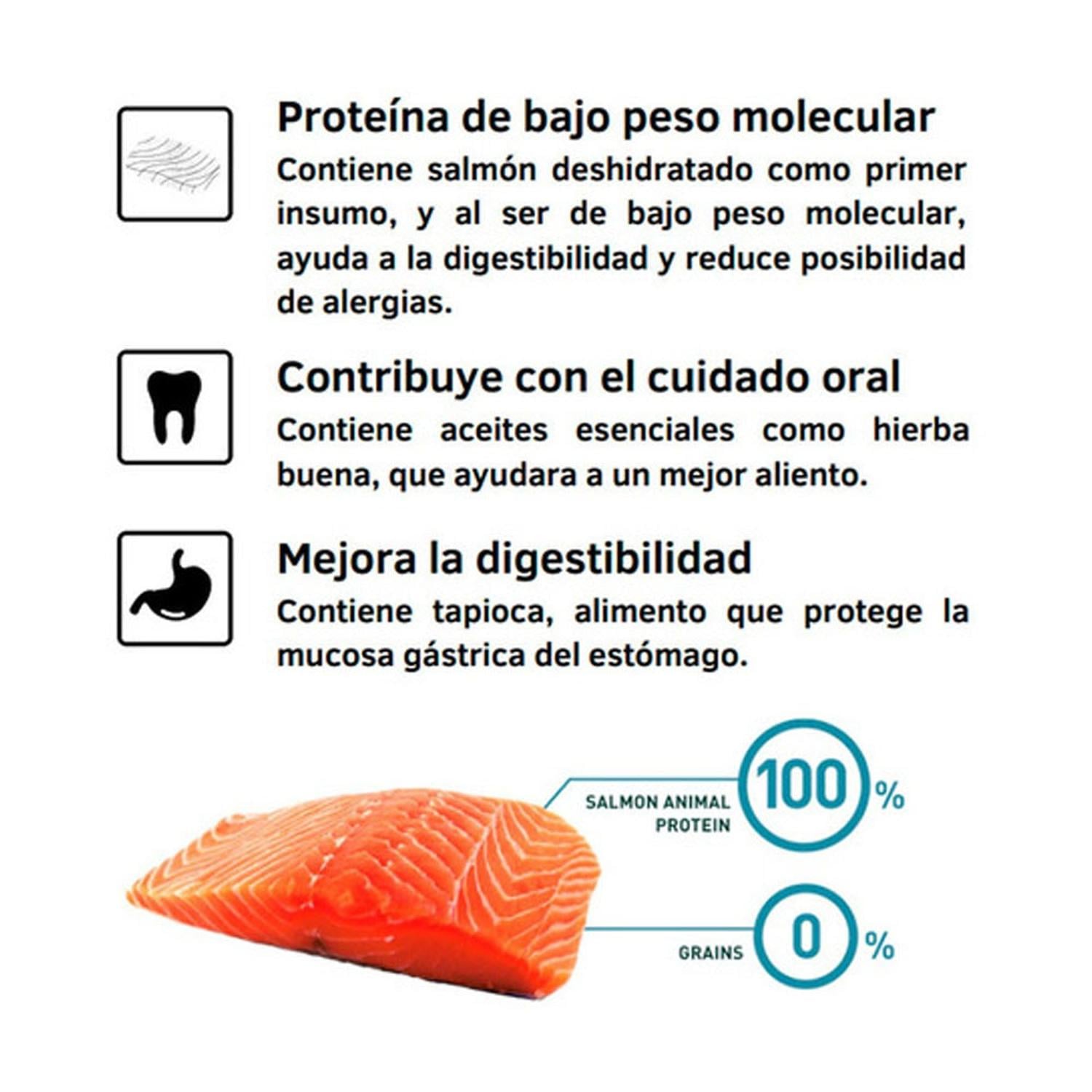 ALIMENTO PARA GATOS ADULTOS ESTERILIZADO BRAVERY SALMÓN 7 KG - 2