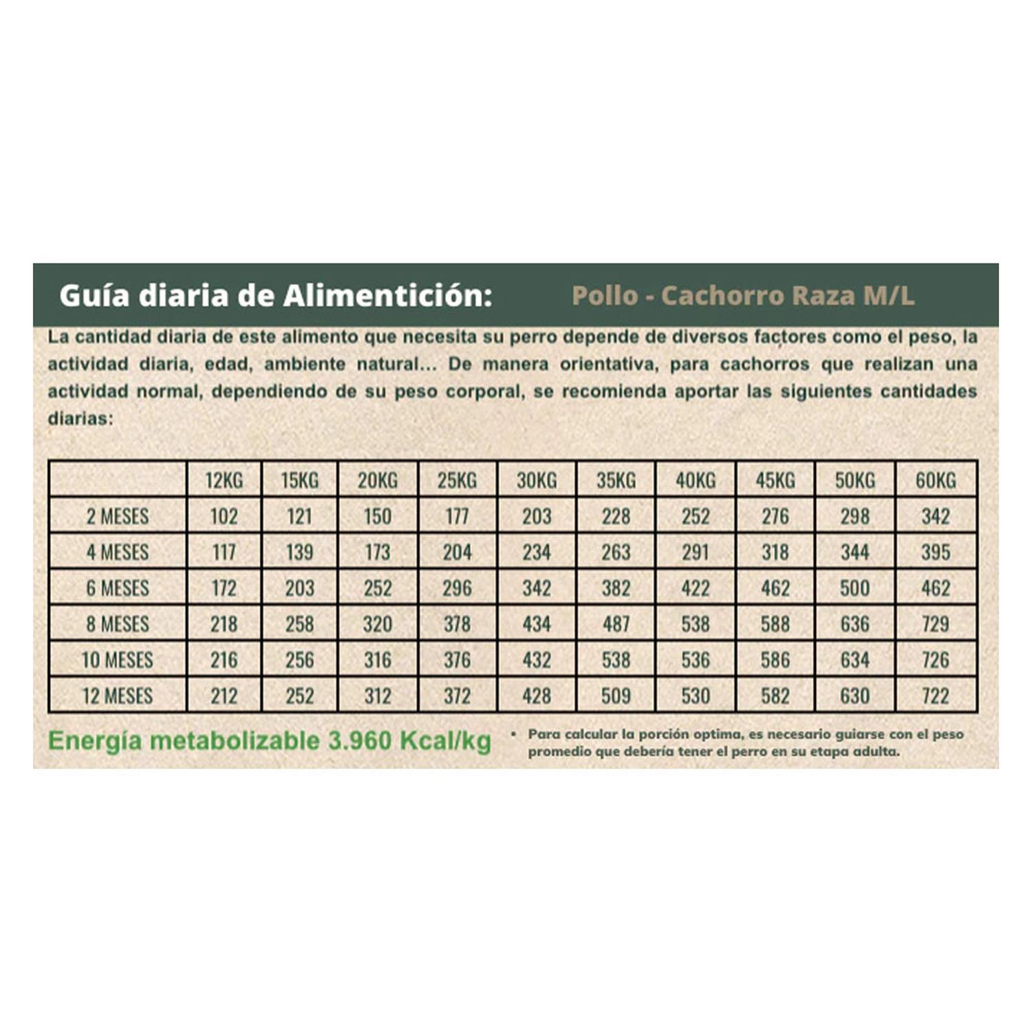 ALIMENTO PARA PERROS RAZA GRANDE PUPPY BRAVERY POLLO 4KG - 4
