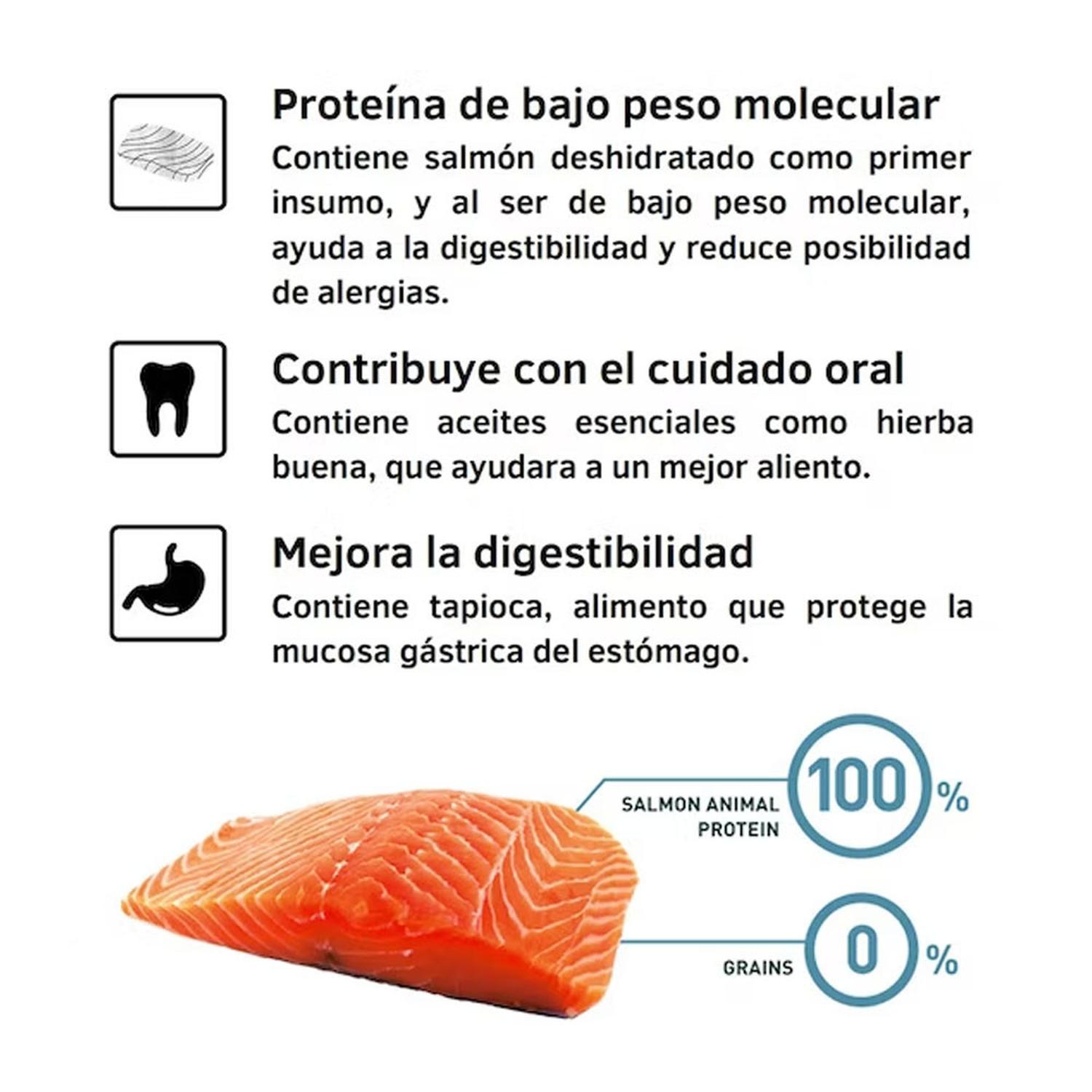 ALIMENTO PARA PERROS RAZA GRANDE PUPPY BRAVERY SALMÓN 4KG - 2
