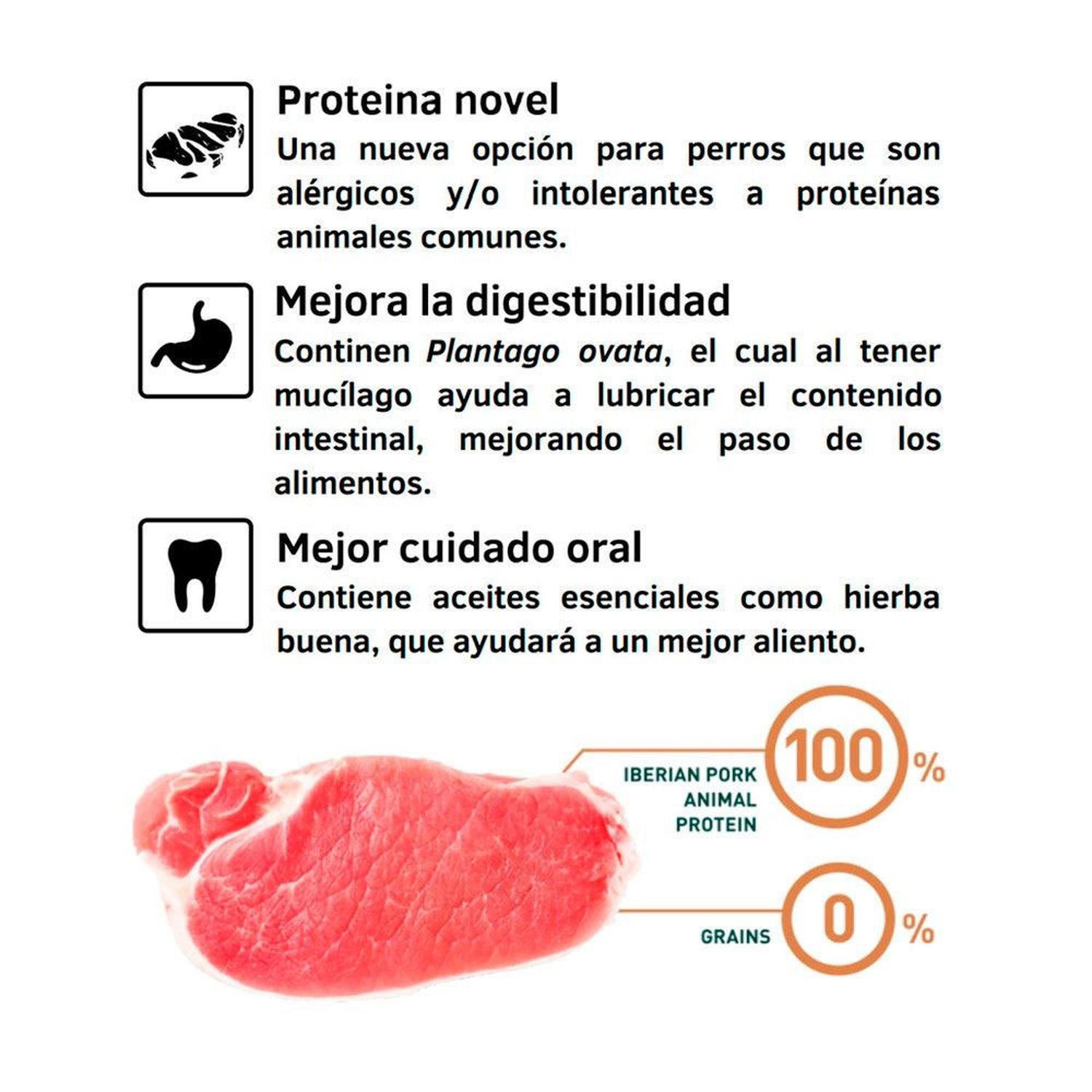 COMIDA SECA PERROS ADULTOS BRAVERY RAZA GRANDE SABOR CERDO IBÉRICO SACO 12KG - 2