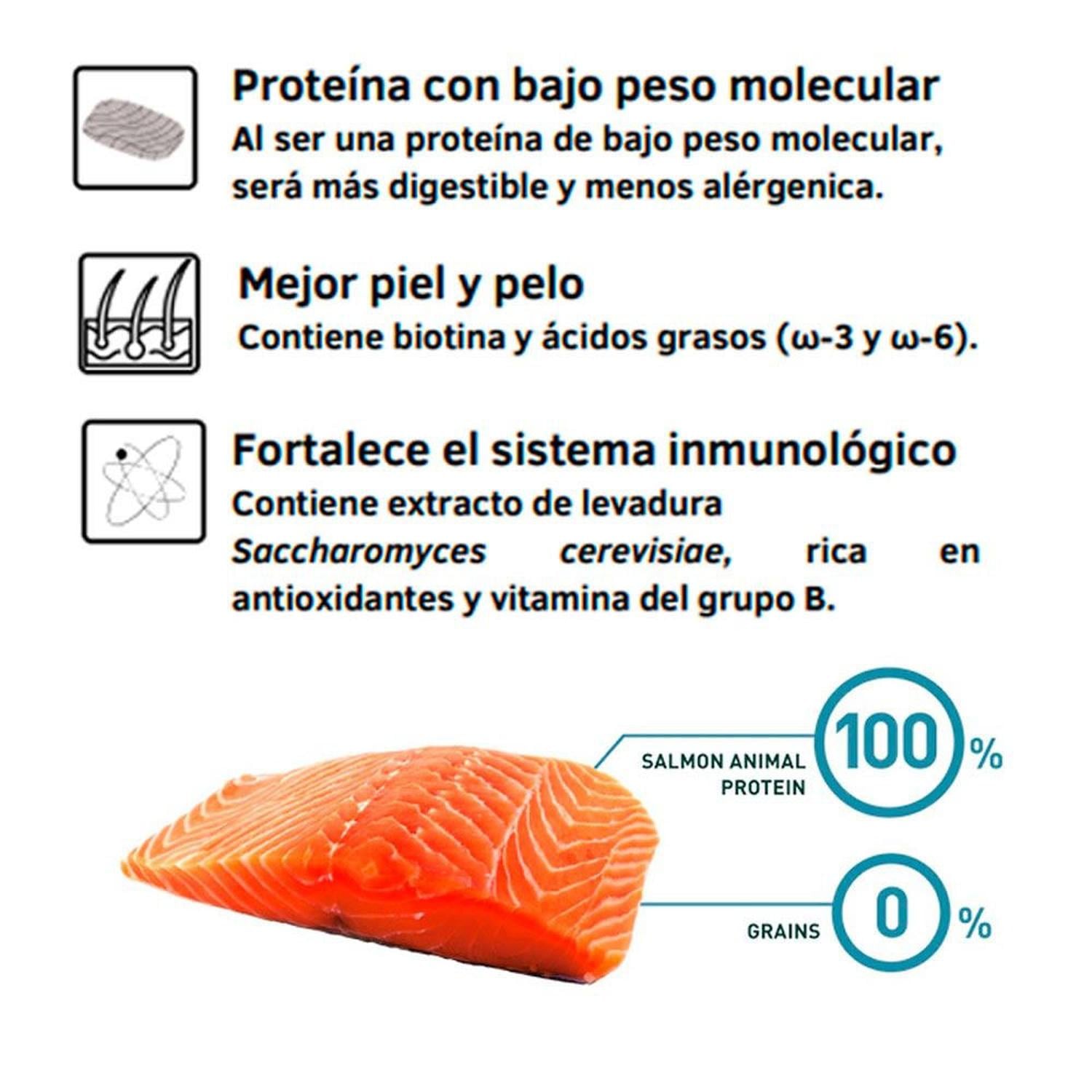 COMIDA SECA PERROS ADULTOS BRAVERY RAZA GRANDE SABOR SALMÓN SACO 12KG - 2