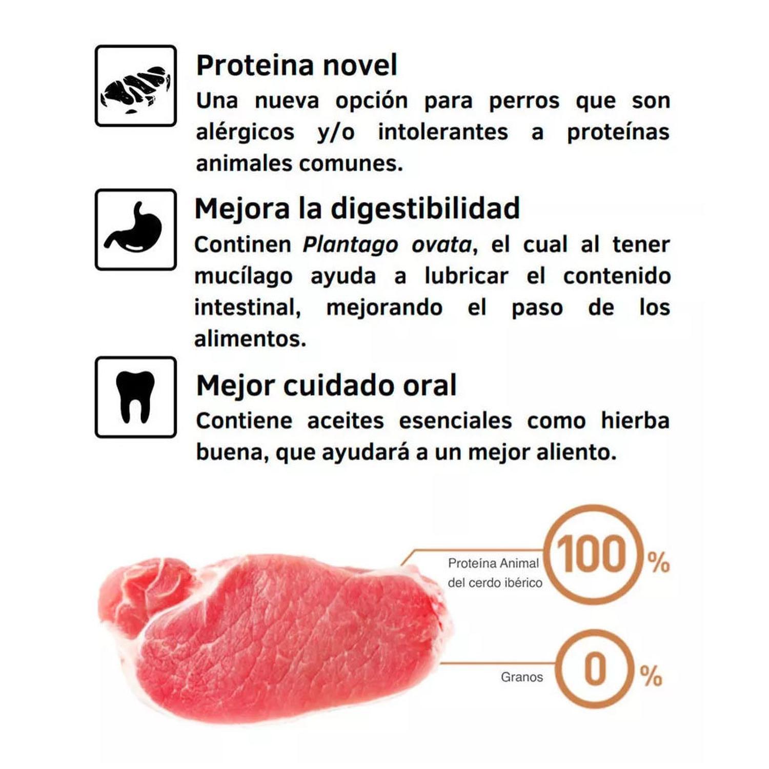 COMIDA SECA PERROS ADULTOS BRAVERY RAZA GRANDE SABOR CERDO IBÉRICO SACO LIGHT 12KG - 2