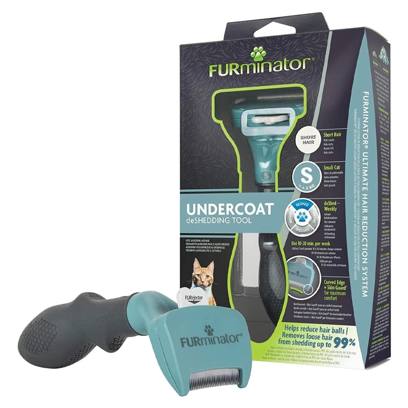 CEPILLO GATO FURMINATOR PEQUEÑOS PELO CORTO - 7
