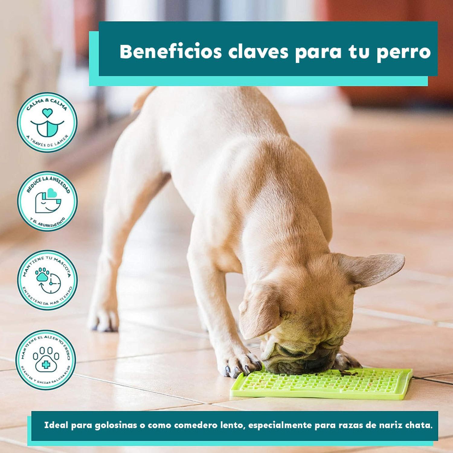 ALIMENTADOR PERRO SOOTHER PINK DOG LICKIMAT - 7