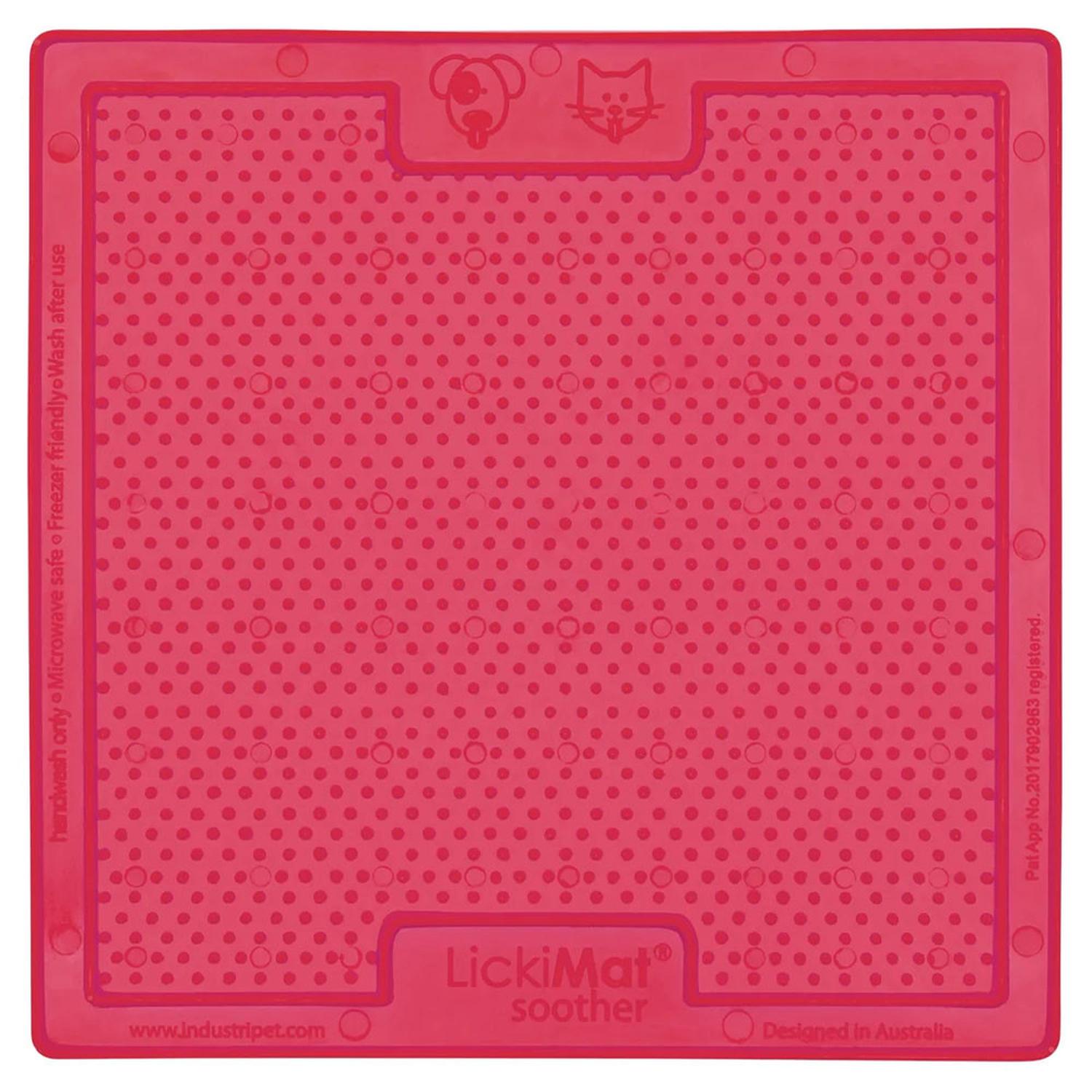 ALIMENTADOR PERRO SOOTHER PINK DOG LICKIMAT - 9