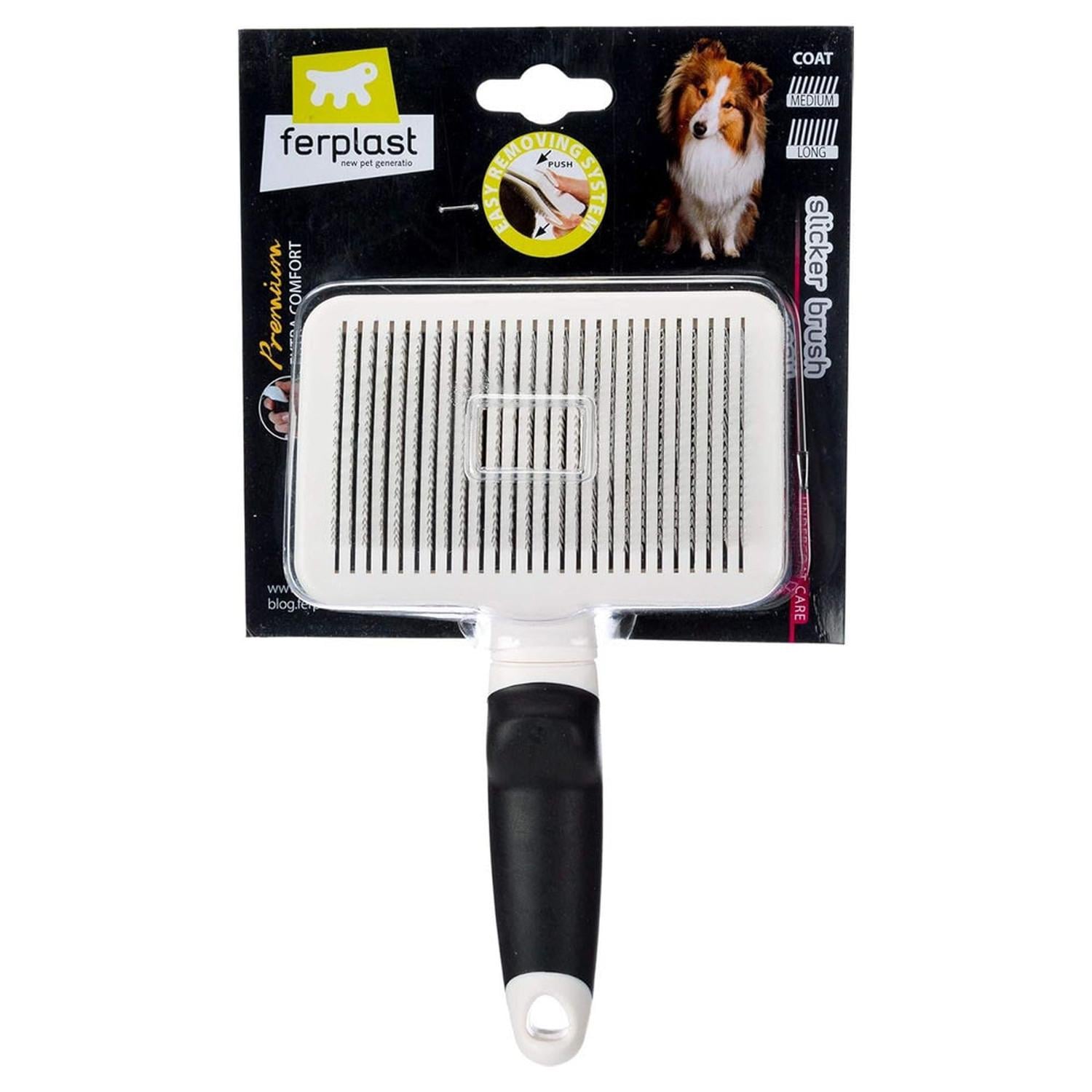 ACCESORIO PERRO Y GATO FERPLAST GRO 5770 PREM IUM SLICKER L - 5
