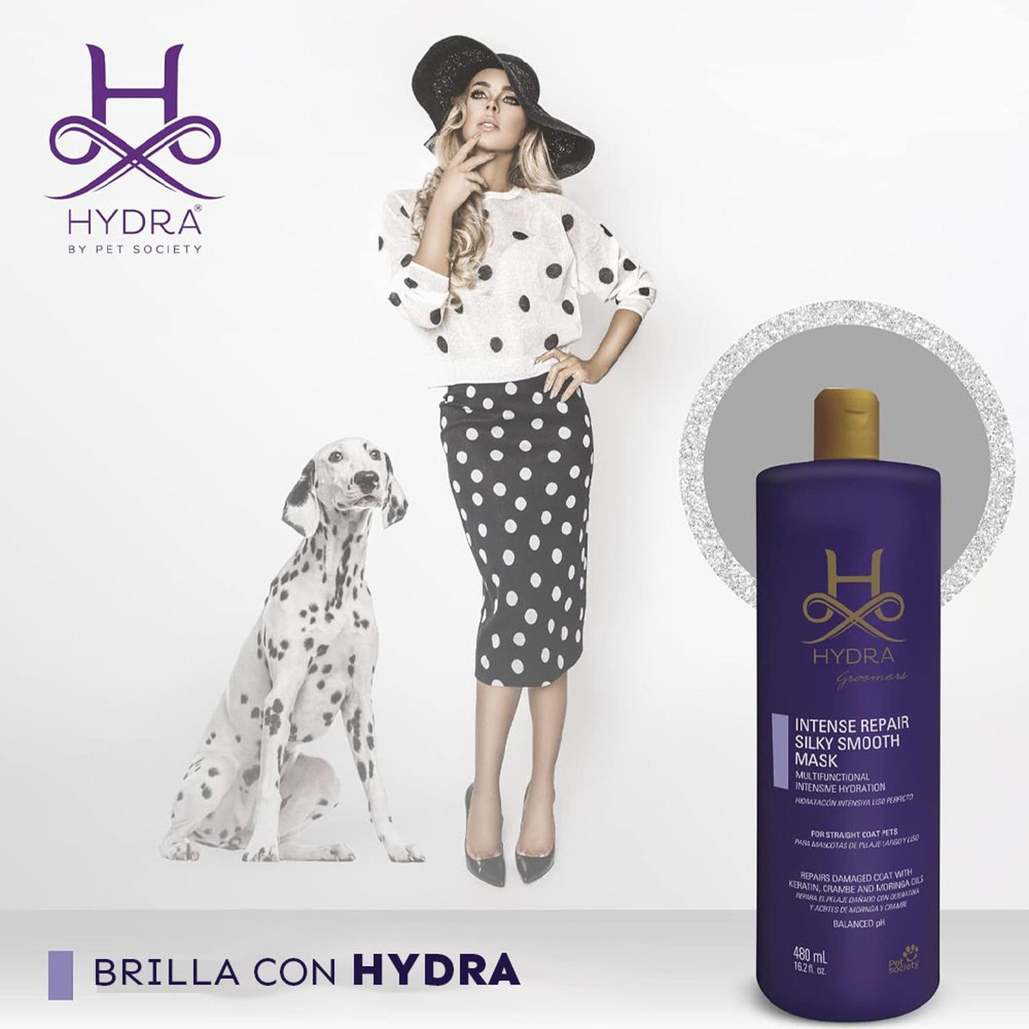 ACCESORIO PERROS HYDRA INTENSE REPAIR SILKY SMOOTH MASK 480ML - 3