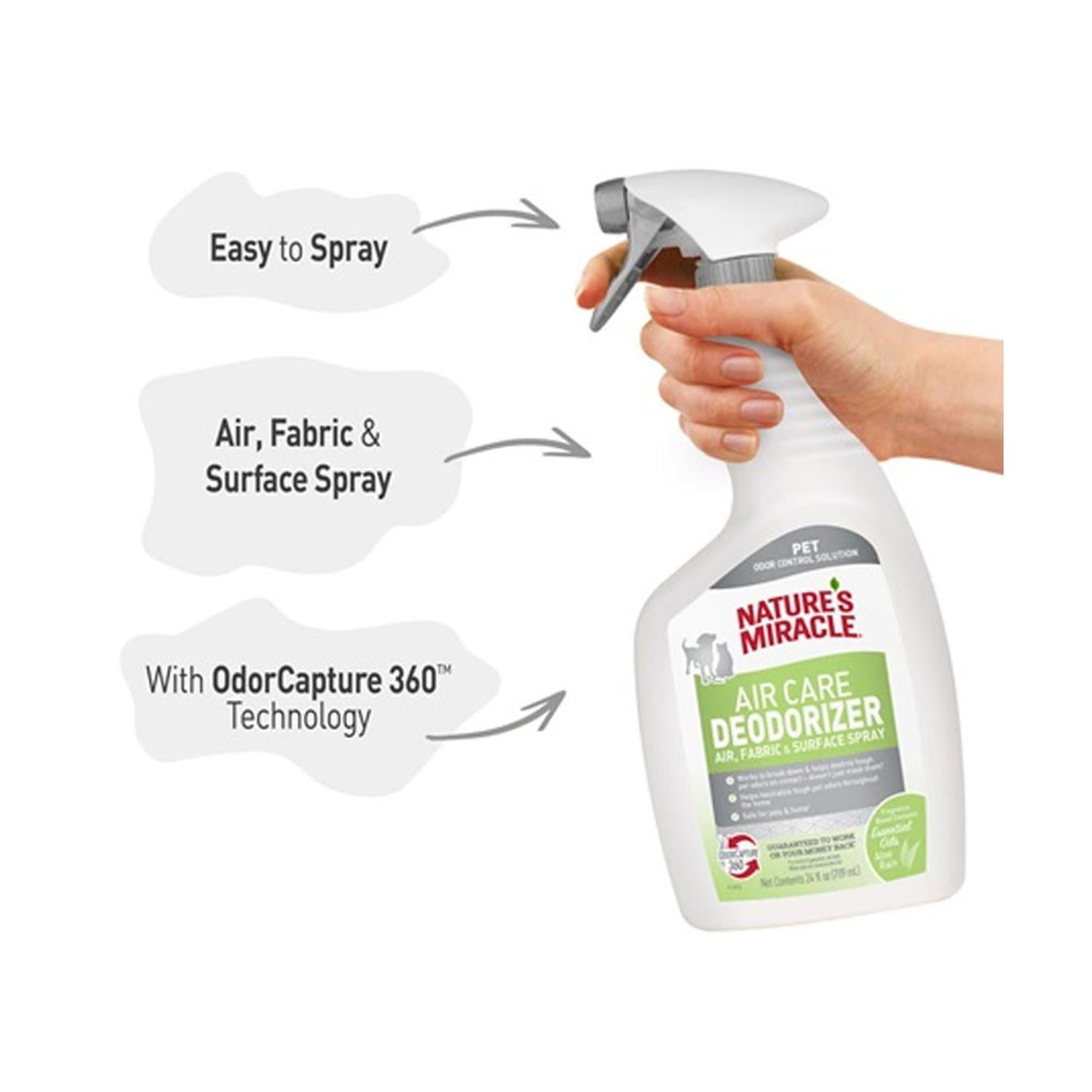 DESODORANTE PERRO Y GATO NATURE'S MIRACLE P-98441 709 ML EL CUIDADO DEL AIRE - 2