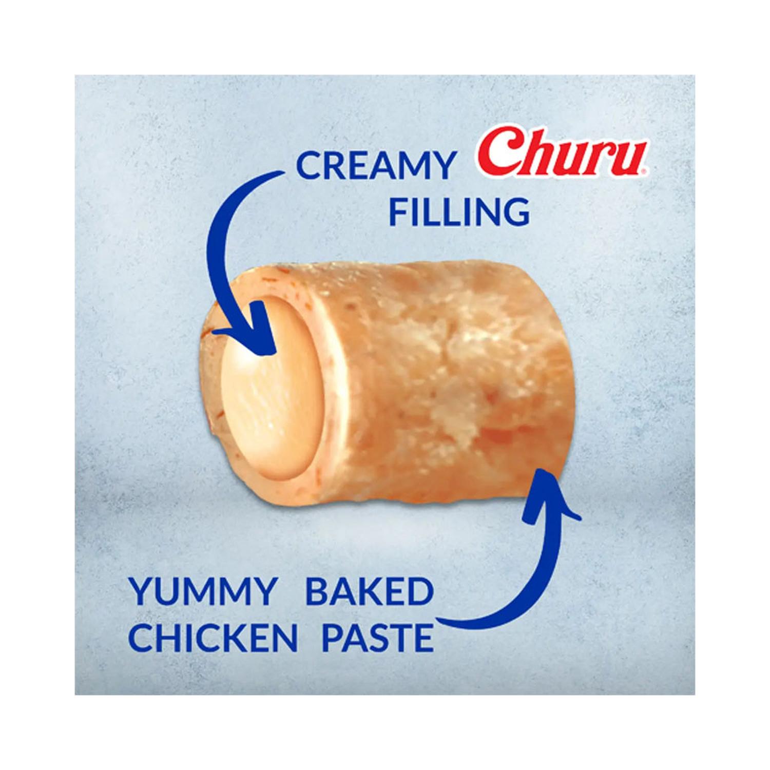 SNACK CHURU FUN BITES SABOR POLLO Y ATÚN PARA GATOS - 3