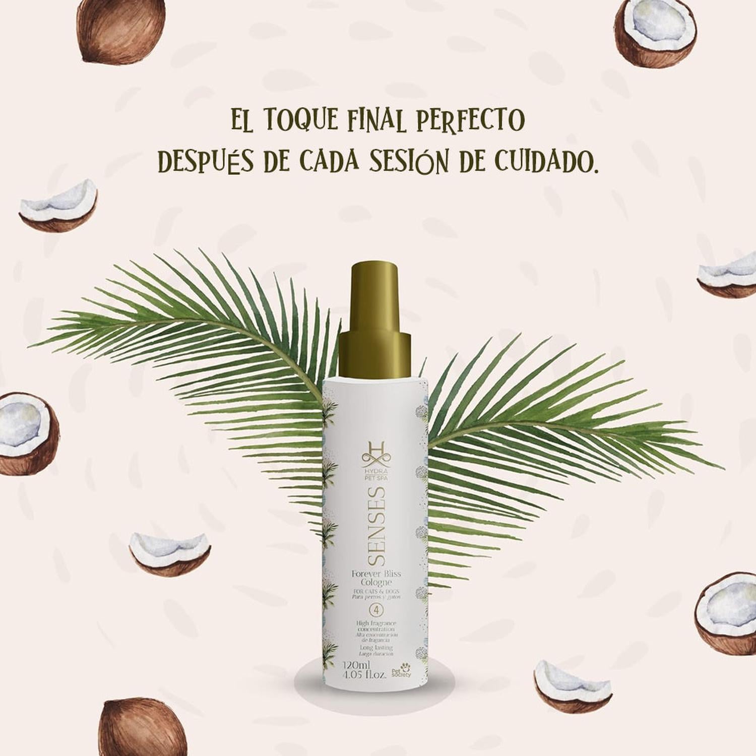 COLONIA PERROS Y GATOS FOREVER BLISS HYDRA SENSES 120ML - 2