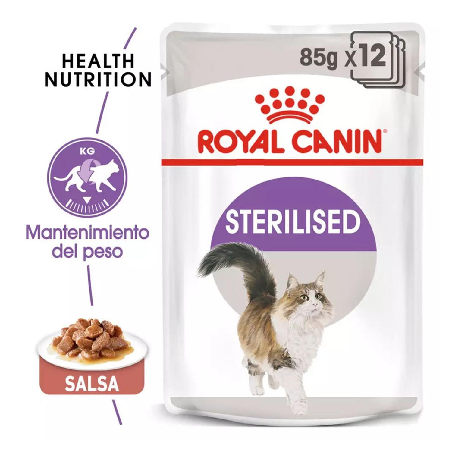 SALSA ROYAL CANIN FHN PARA GATOS ESTERILIZADOS 12X85GR - 2