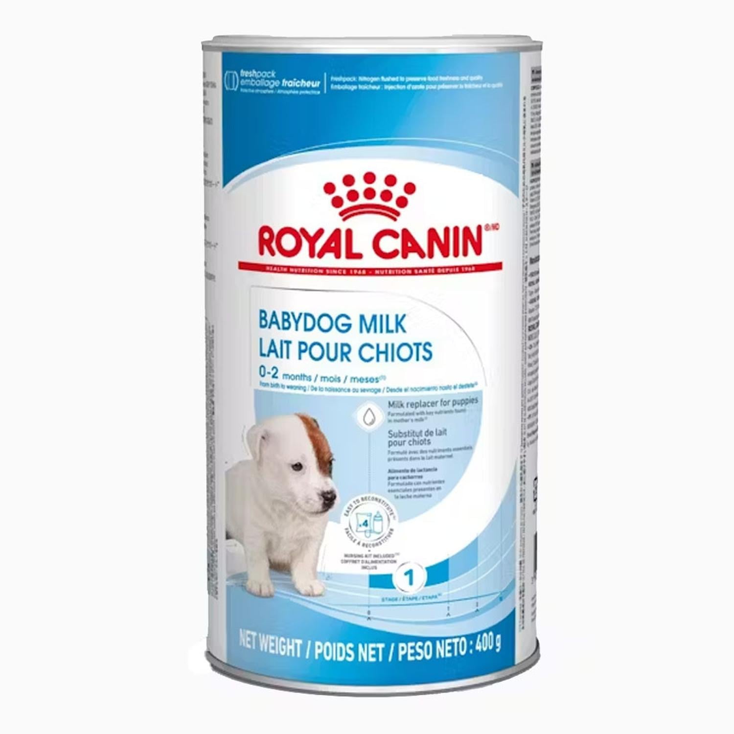 LECHE DE SUSTITUCIÓN PARA CACHORROS ROYAL CANIN 400GR - 1