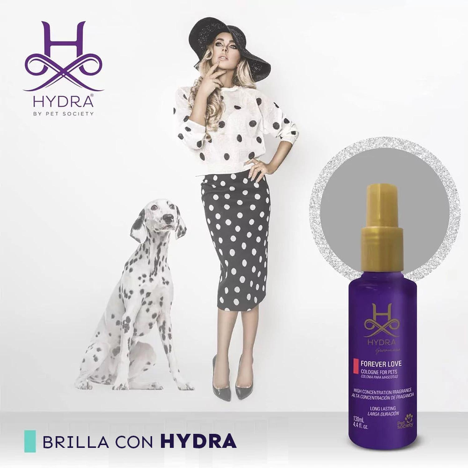 COLONIA PARA MASCOTAS HYDRA GROOMERS FOREVER LOVE 130ML - 3