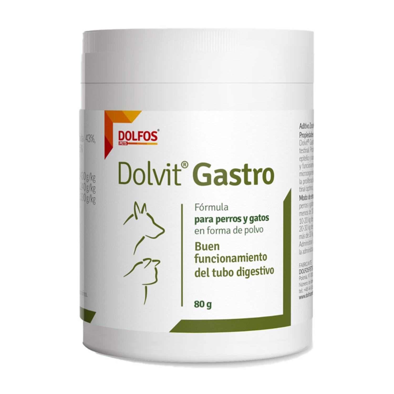 SUPLEMENTO DOLVIT GASTRO PARA PERROS Y GATOS 80GR - 1
