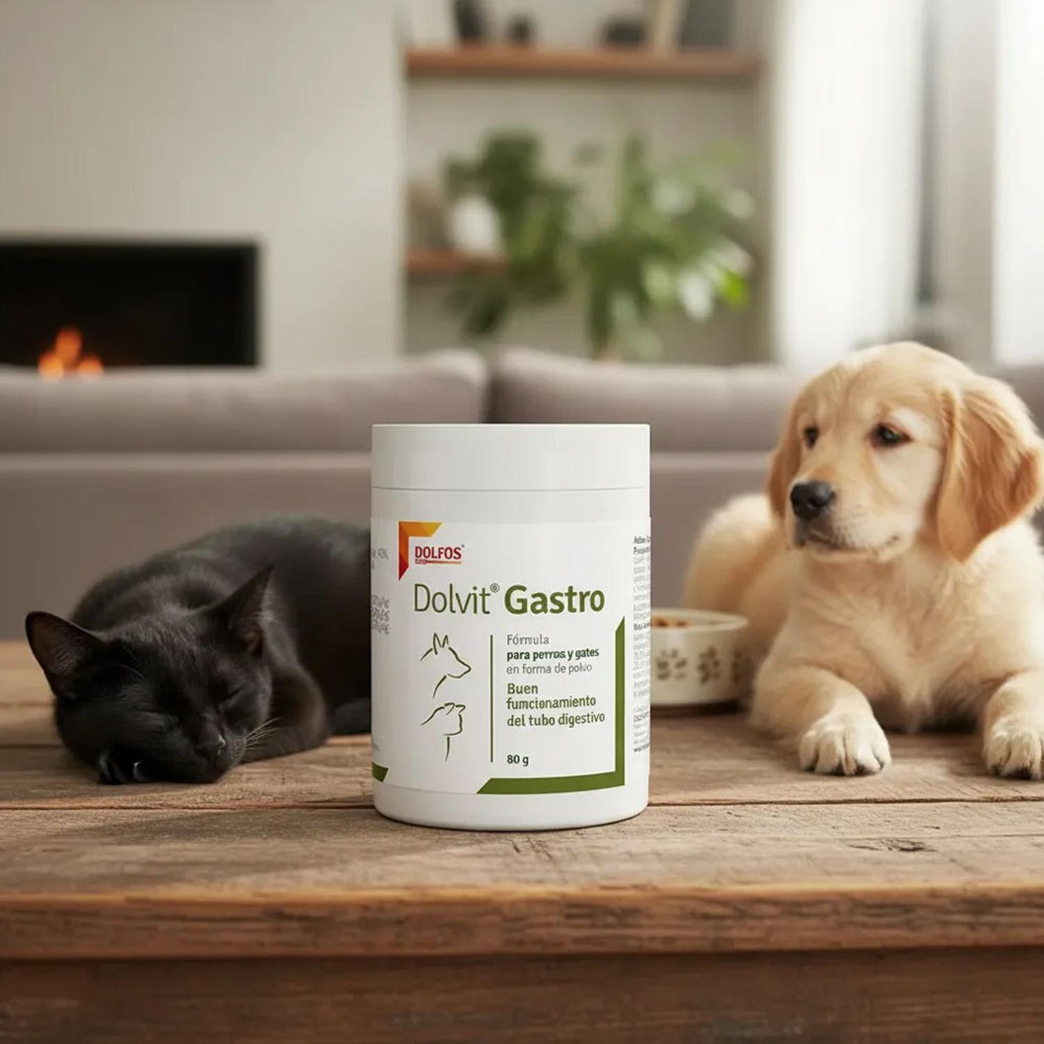 SUPLEMENTO DOLVIT GASTRO PARA PERROS Y GATOS 80GR - 4