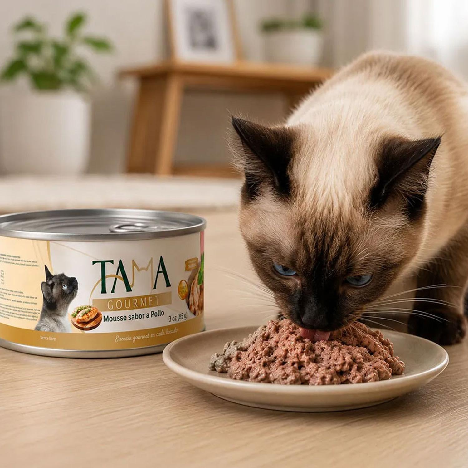 TAMA GOURMET POLLO 85G - MOUSSE PARA GATOS - 3