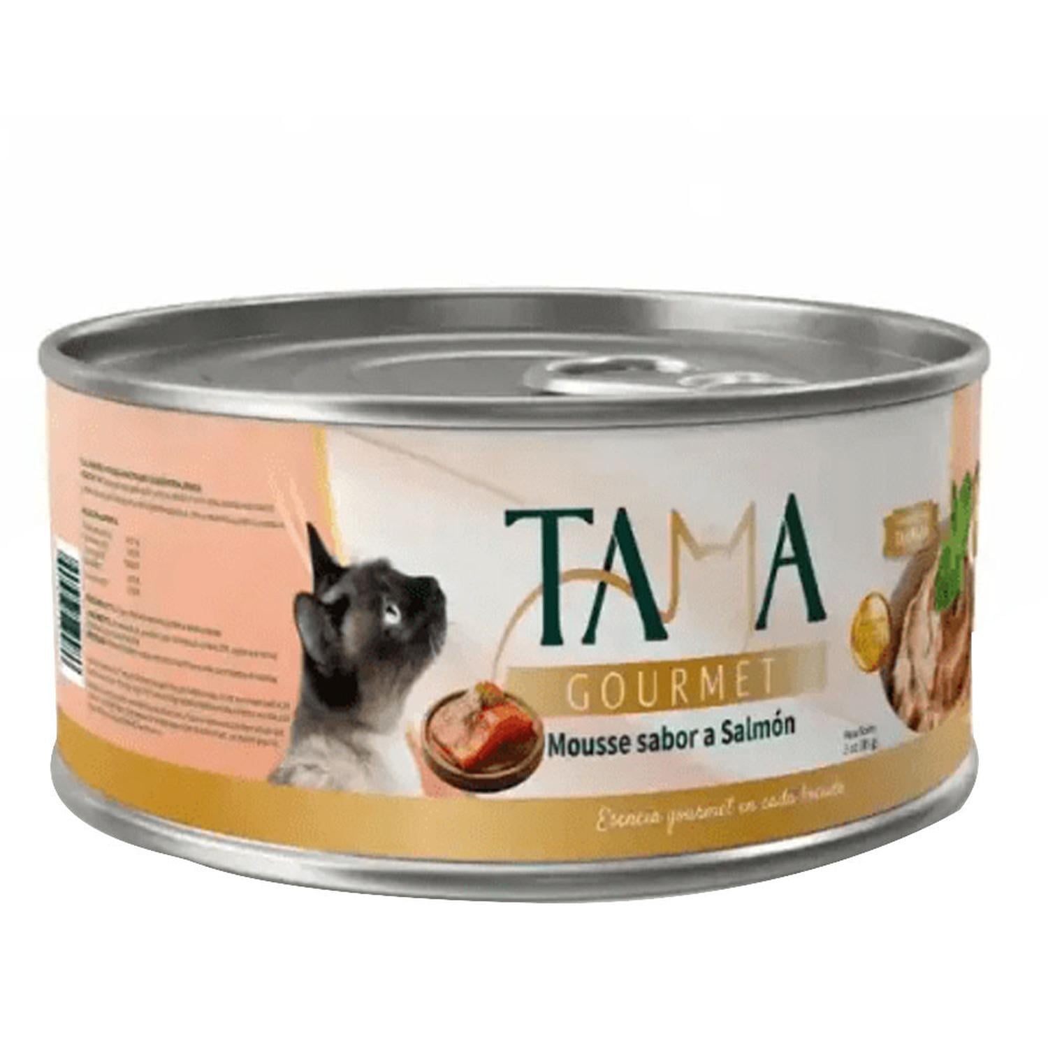 TAMA GOURMET SALMÓN 85G - MOUSSE PARA GATOS - 1
